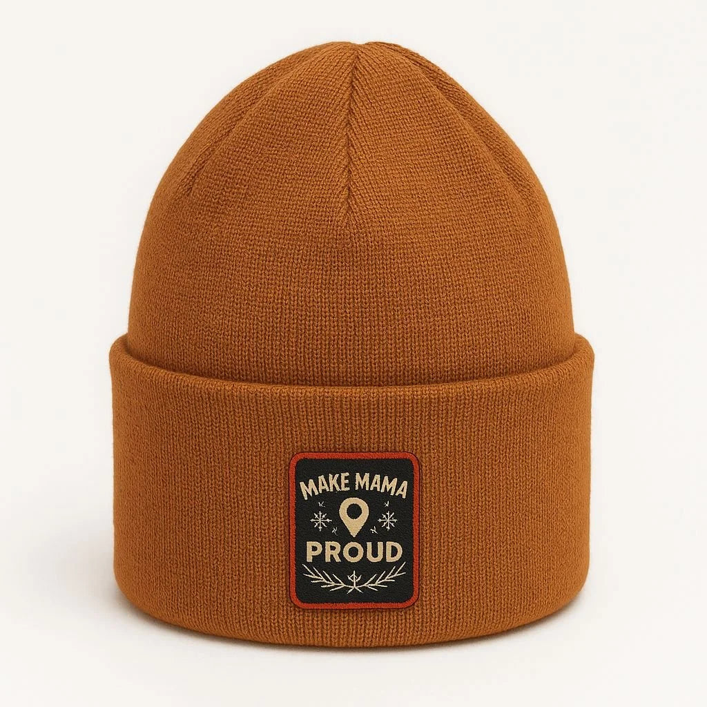 Make Mama Proud Beanie - Mustard